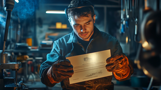 Passos Importantes para Obter seu Certificado de Soldador